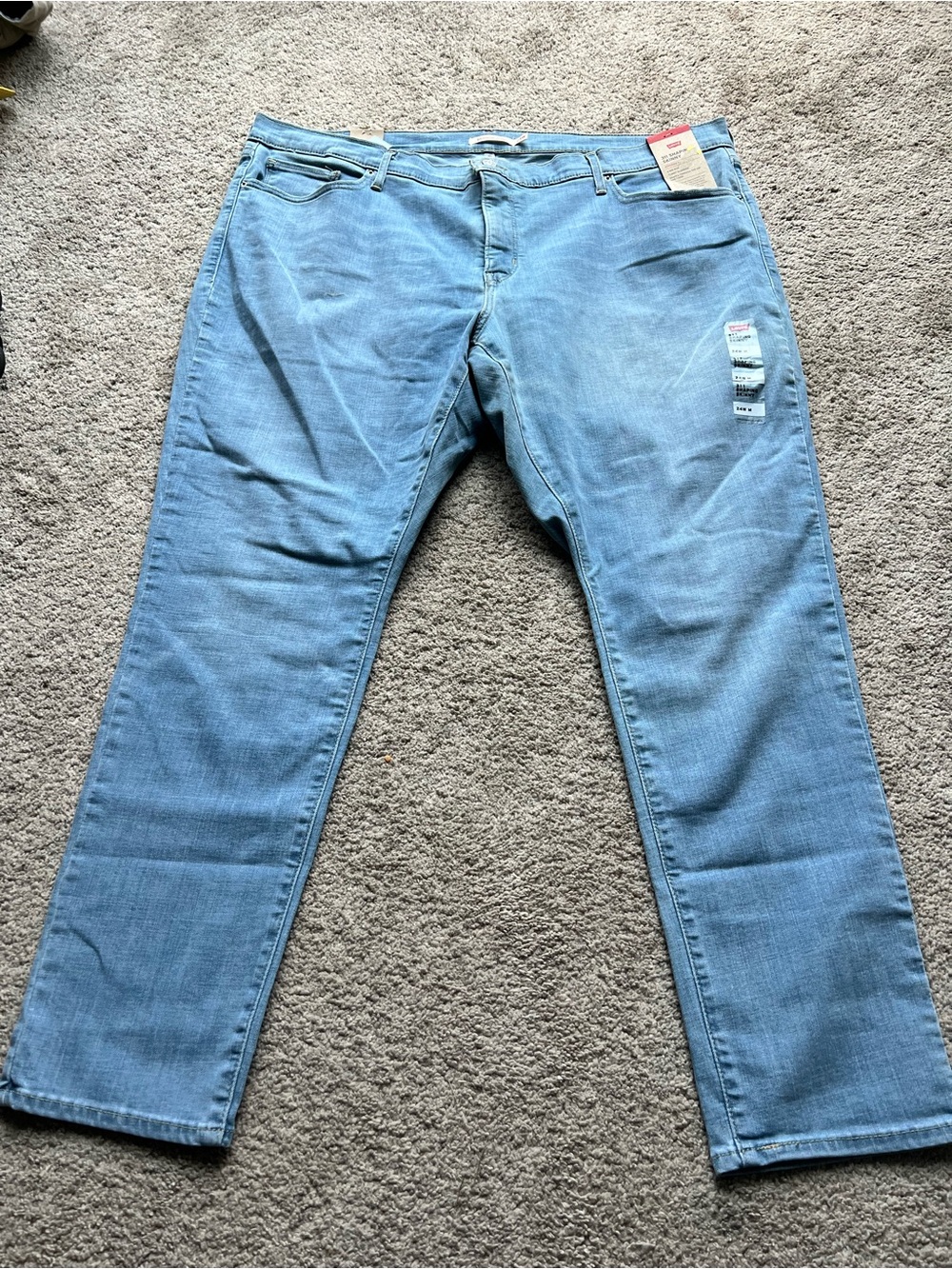 Women’s Levi’s 311 Skinny Jeans Light Wash Size 24W